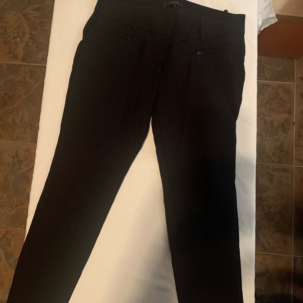 Ann Taylor back ankle zipper stretch pants